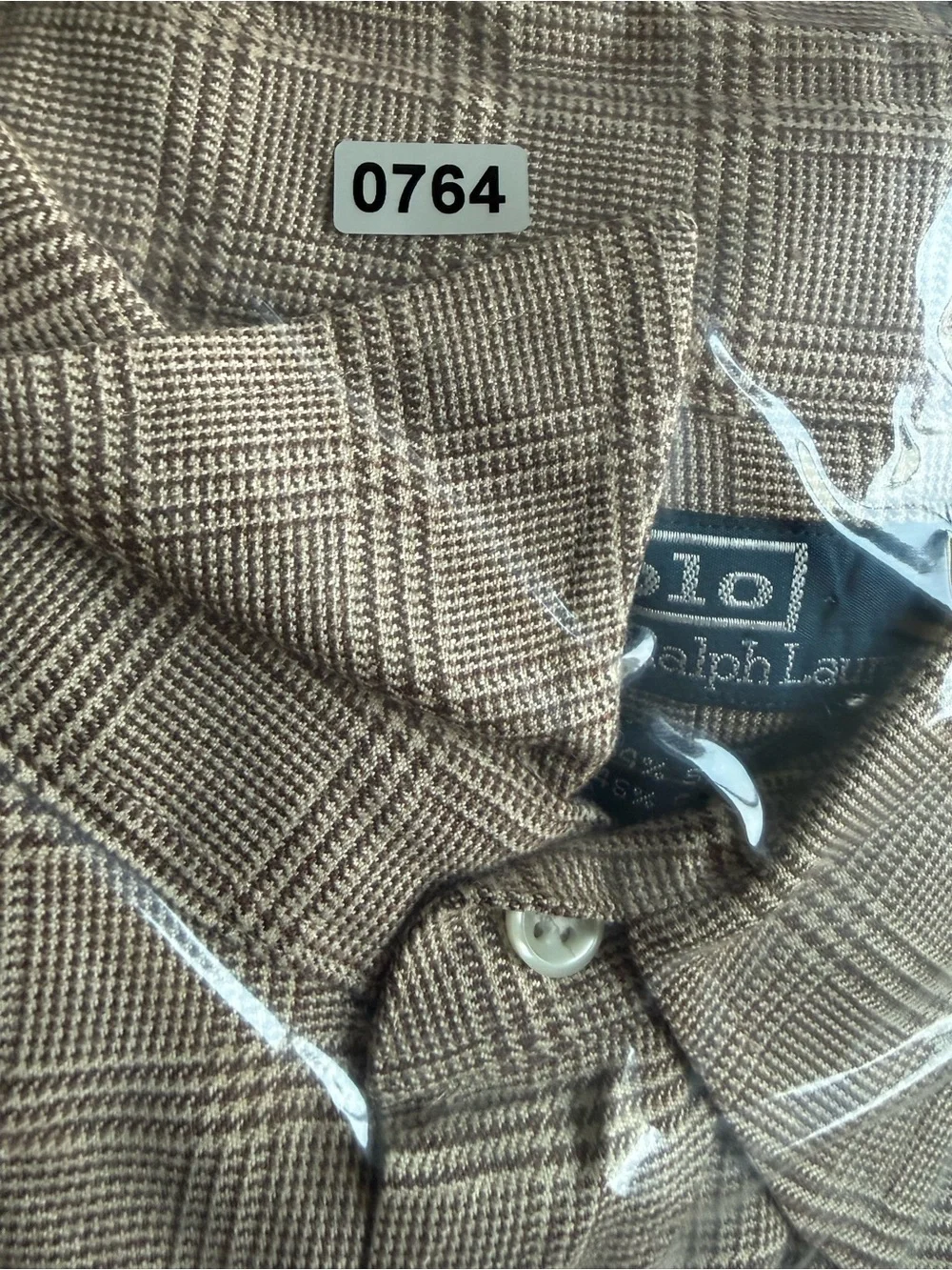 Polo Ralph Lauren Button Down Shirt L Tall Silk Blend VTG 90s EUC